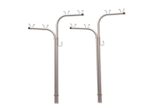 アルミ物干し台シャンパンゴールドＢＴ－Ｆ型（段違い）5270056