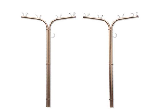 アルミ物干し台ブラウンJＰ－T型（平行）5285063