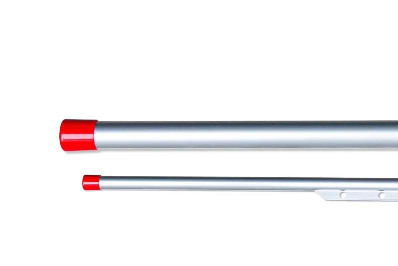 アルミハンガー掛け付き一本竿シルバー直径30mm ss5213025