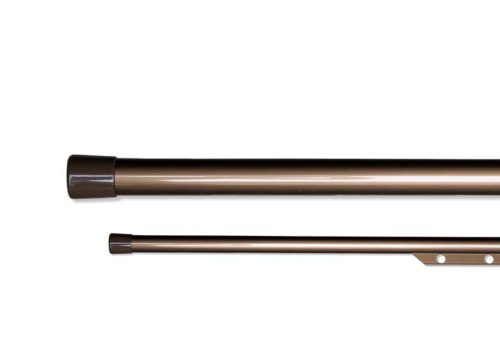 アルミハンガー掛け付き一本竿ブラウン直径30ｍｍ Ss5221029