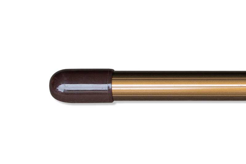 アルミ一本竿ブラウン直径29.4ｍｍ la5249043